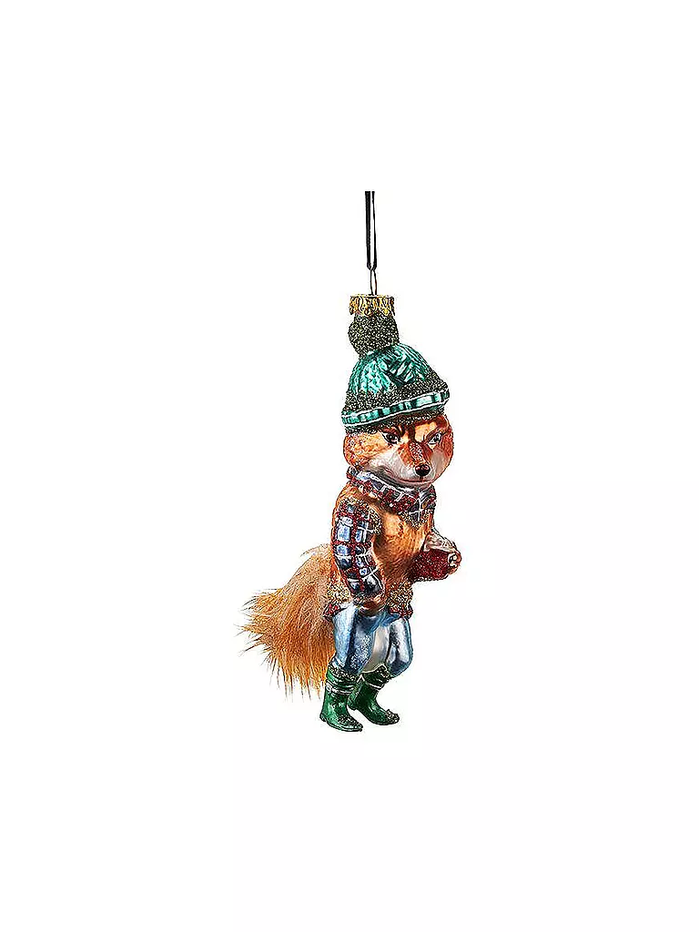 GIFT COMPANY | Weihnachtsschmuck - Fuchs 14,5cm | bunt