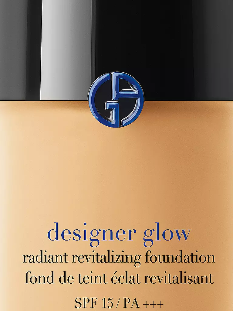 GIORGIO ARMANI COSMETICS |  Designer Glow Foundation 30ml LSF 20 (2,75) | hellbraun