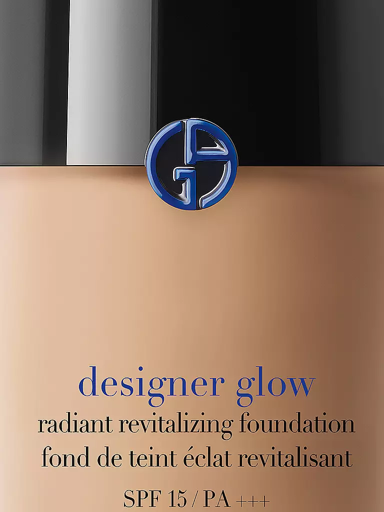 GIORGIO ARMANI COSMETICS |  Designer Glow Foundation 30ml LSF 20 (5) | braun