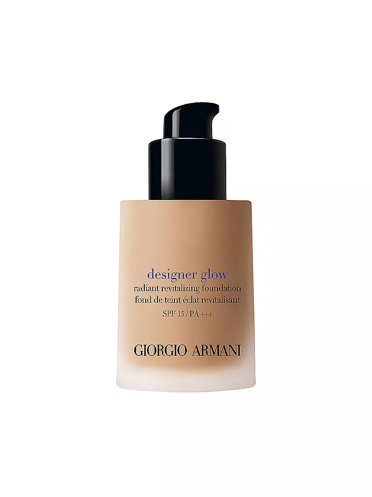 GIORGIO ARMANI COSMETICS |  Designer Glow Foundation 30ml LSF 20 (5) | braun