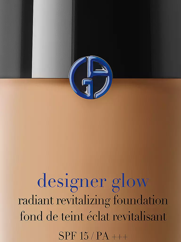 GIORGIO ARMANI COSMETICS |  Designer Glow Foundation 30ml LSF 20 (7) | braun