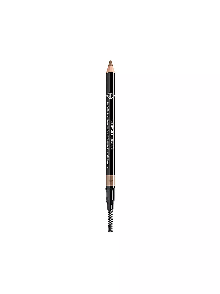 GIORGIO ARMANI COSMETICS | Augenbrauenkonturenstift - Smooth Silk Brow Pencil (01 Schwarz) | schwarz