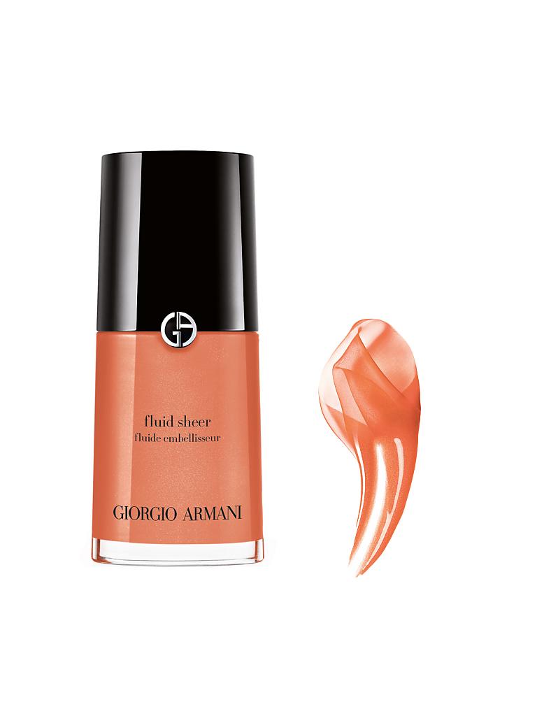 Fluid giorgio armani sheer kim foundation 30ml highlighter glowing ultra light kardashian feelunique applied before makeupalley GIORGIO ARMANI COSMETICS Highlighter Fluid Sheer (05) rot