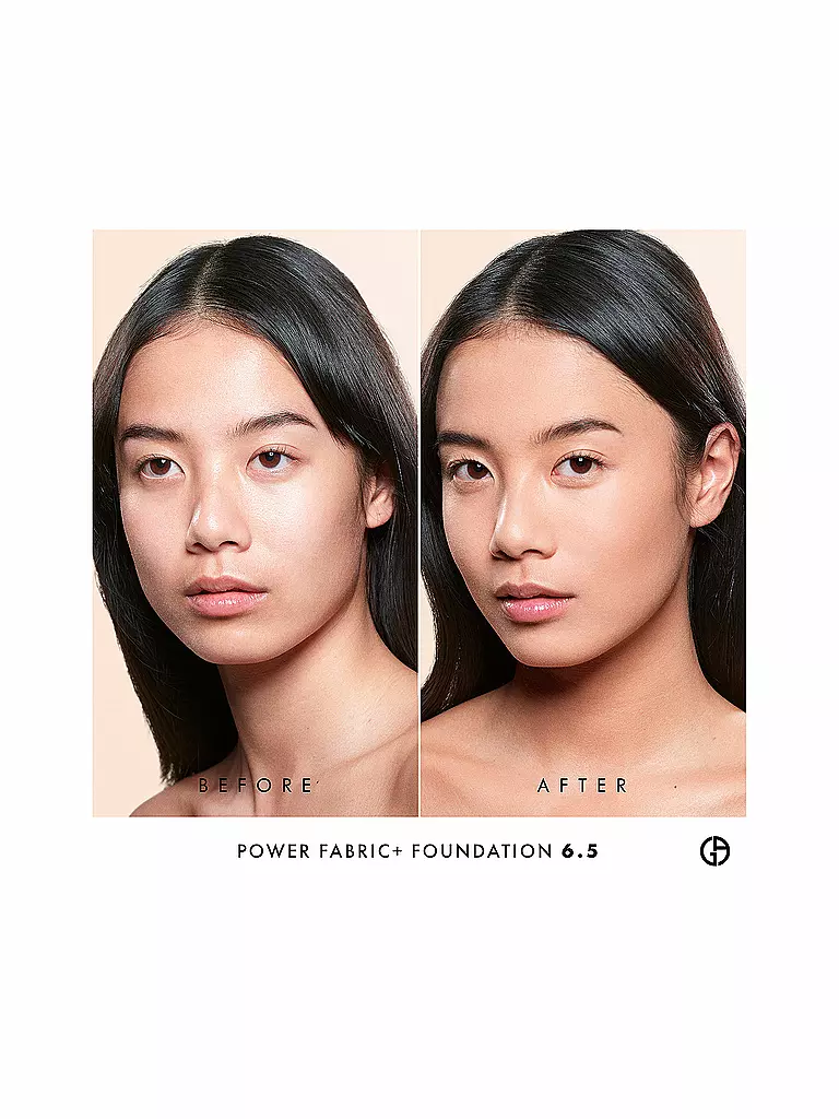 GIORGIO ARMANI COSMETICS | Power Fabric + Longwear High Coverage Foundation  ( 6.5 ) | camel