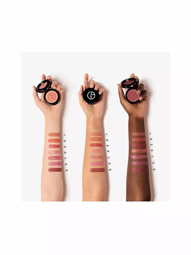 GIORGIO ARMANI COSMETICS | Rouge - Luminous Silk Glow Blush ( 10 ) | dunkelrot
