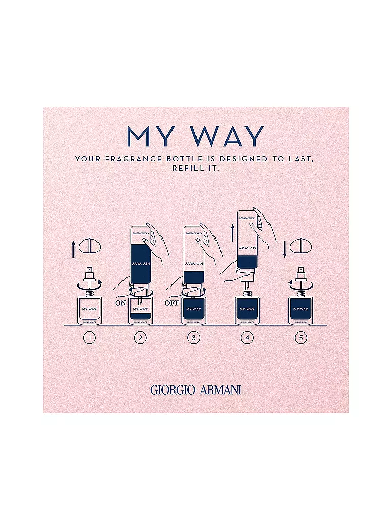 GIORGIO ARMANI |  My Way Le Parfum 50 ml Nachfüllbar | keine Farbe