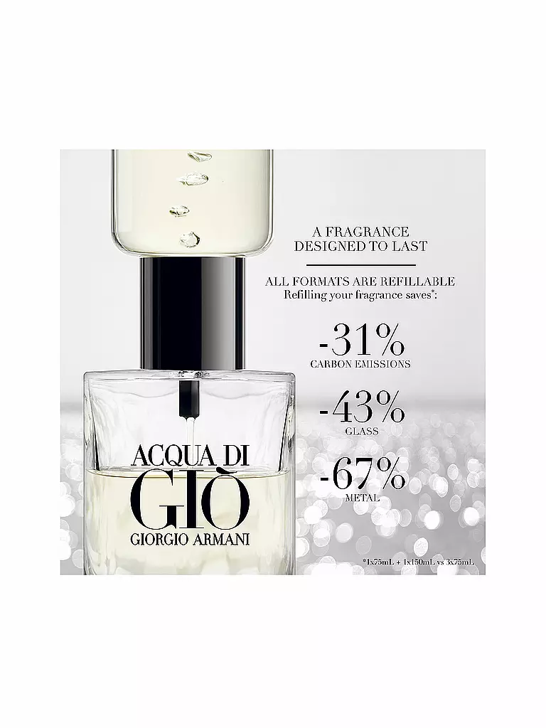 GIORGIO ARMANI | Acqua Di Gio Homme Eau de Parfum Refillable 40ml | keine Farbe