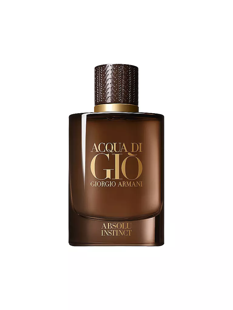 GIORGIO ARMANI | Acqua Di Gioia Homme Absolu Instinct Parfum Vaporisateur 40ml | transparent