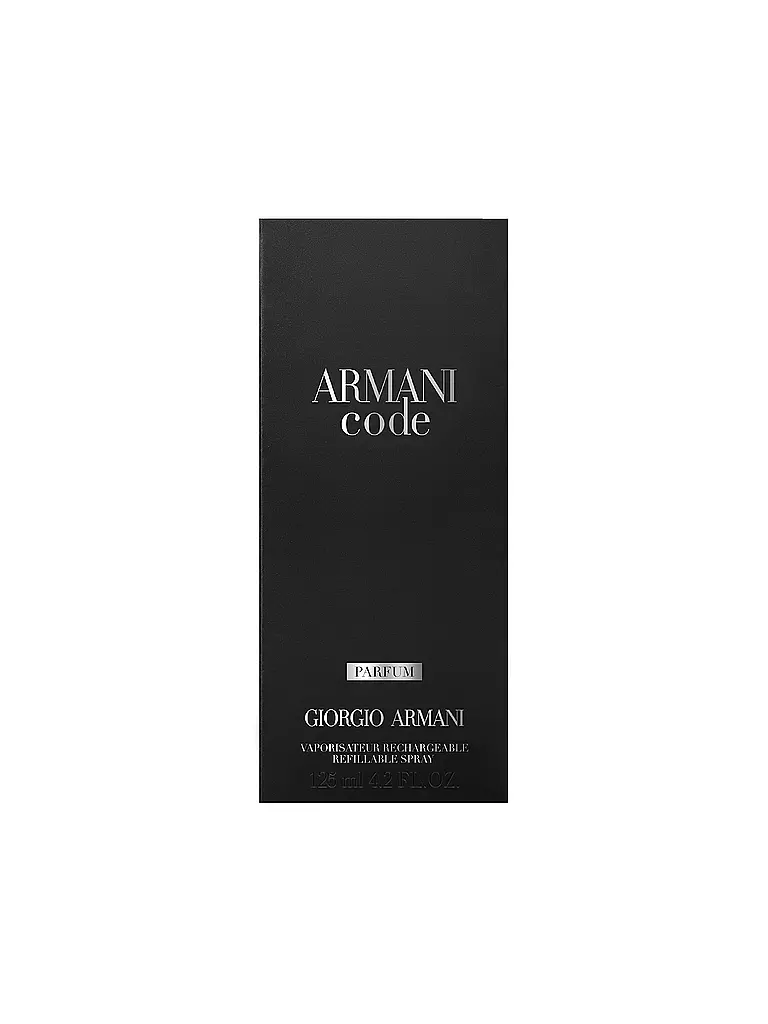 GIORGIO ARMANI | Code Parfum 125 ml Nachfüllbar | keine Farbe