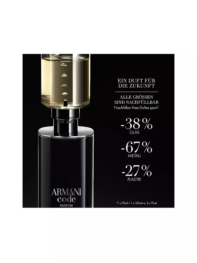 GIORGIO ARMANI | Code Parfum 150 ml Nachfüllflakon | keine Farbe