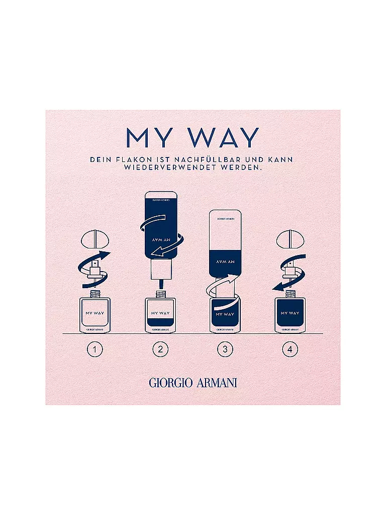 GIORGIO ARMANI | My Way Eau de Parfum 50 ml Nachfüllbar | keine Farbe