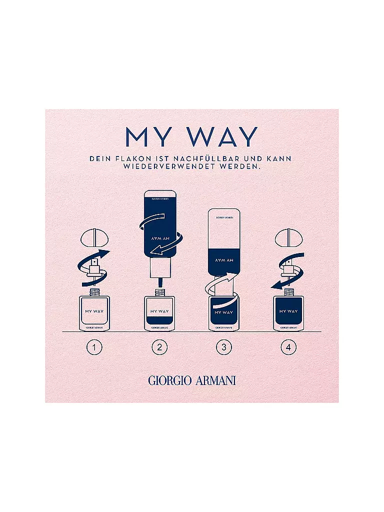 GIORGIO ARMANI | My Way Eau de Parfum 90 ml Nachfüllbar | keine Farbe