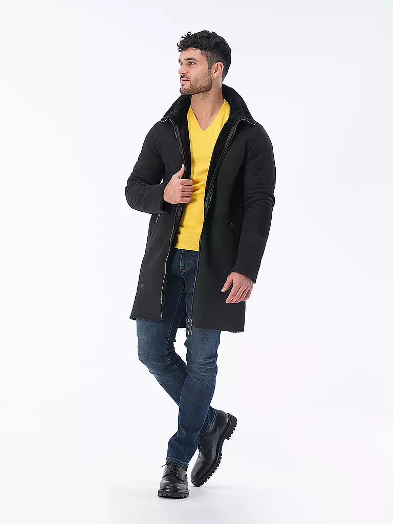 GIORGIO BRATO | Lederjacke | grau