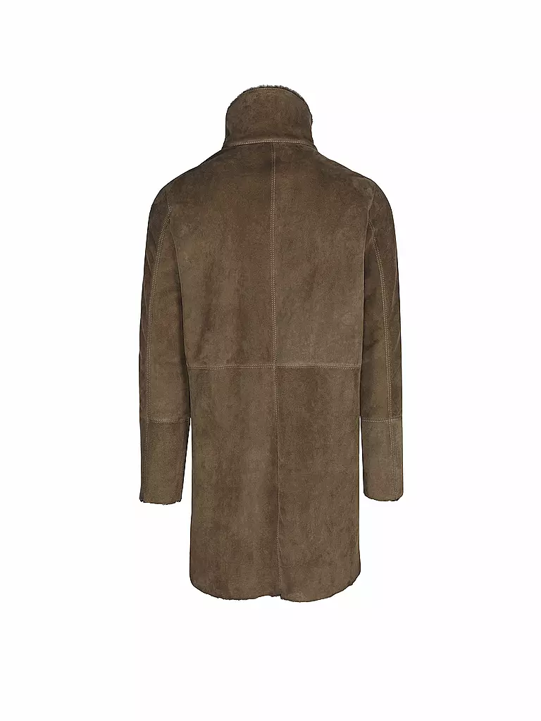 GIORGIO BRATO | Shearling Mantel | beige