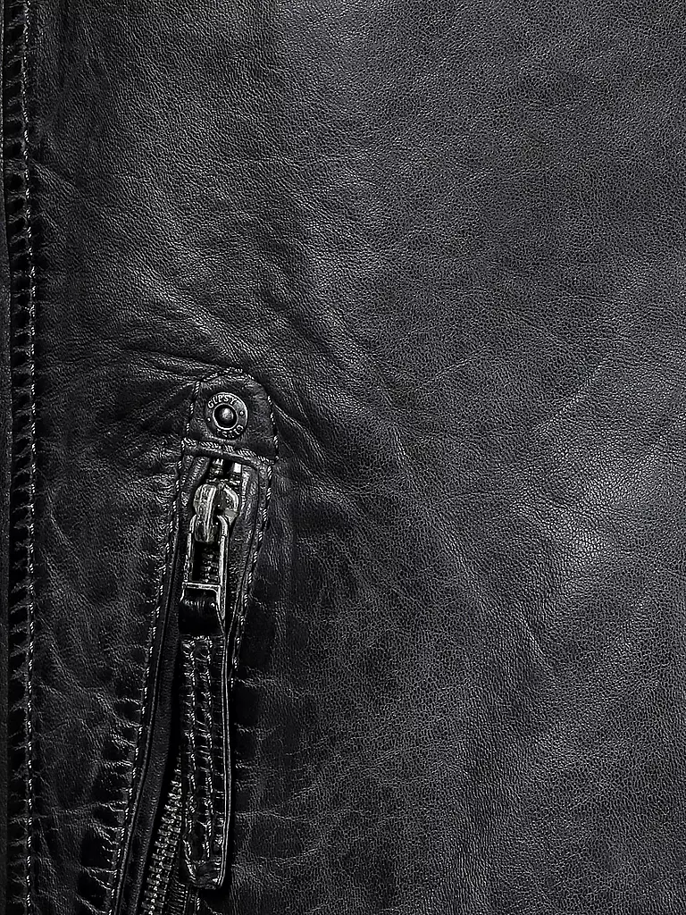 GIPSY BY MAURITIUS | Lederjacke "Channing" | blau