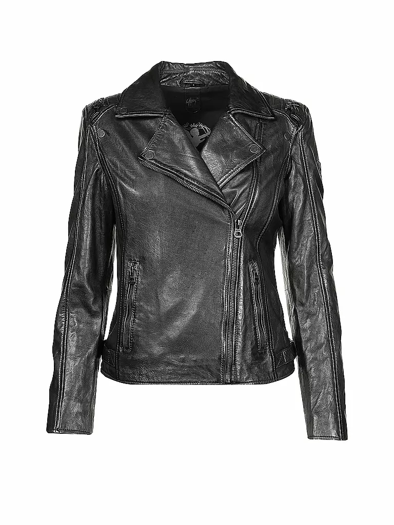 GIPSY BY MAURITIUS | Lederjacke/Gilet 2 in 1 "Alia" | 