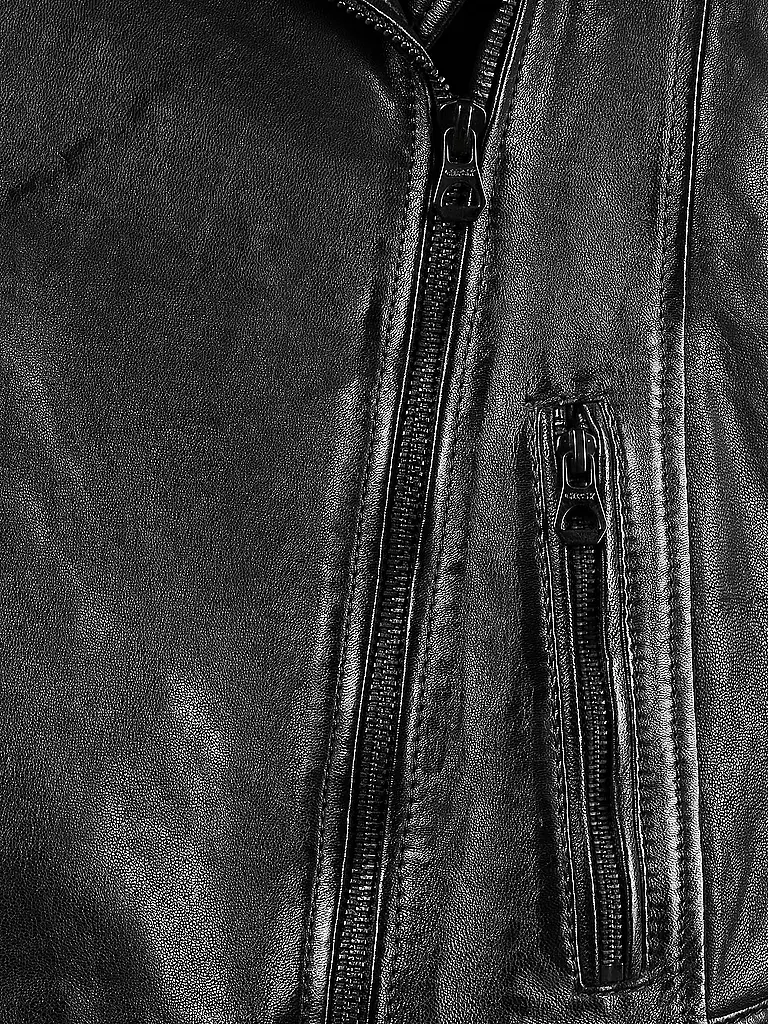 GIPSY BY MAURITIUS | Lederjacke/Gilet 2 in 1 "Alia" | 
