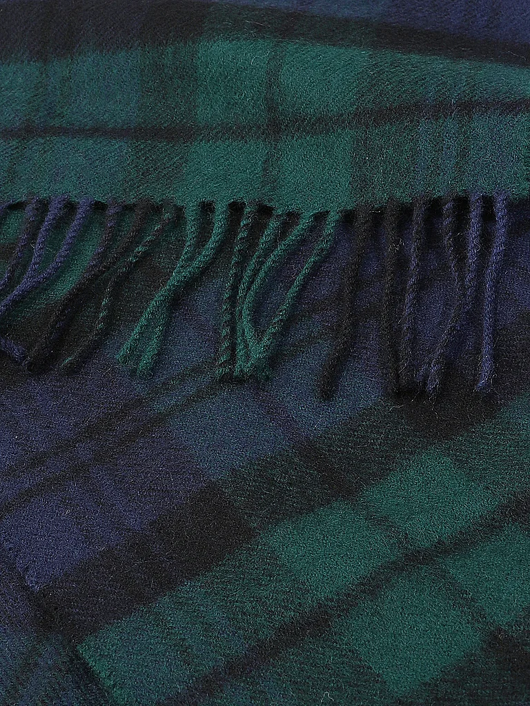 GLOVERALL Kaschmirschal CAMEL THOMPSON schwarz