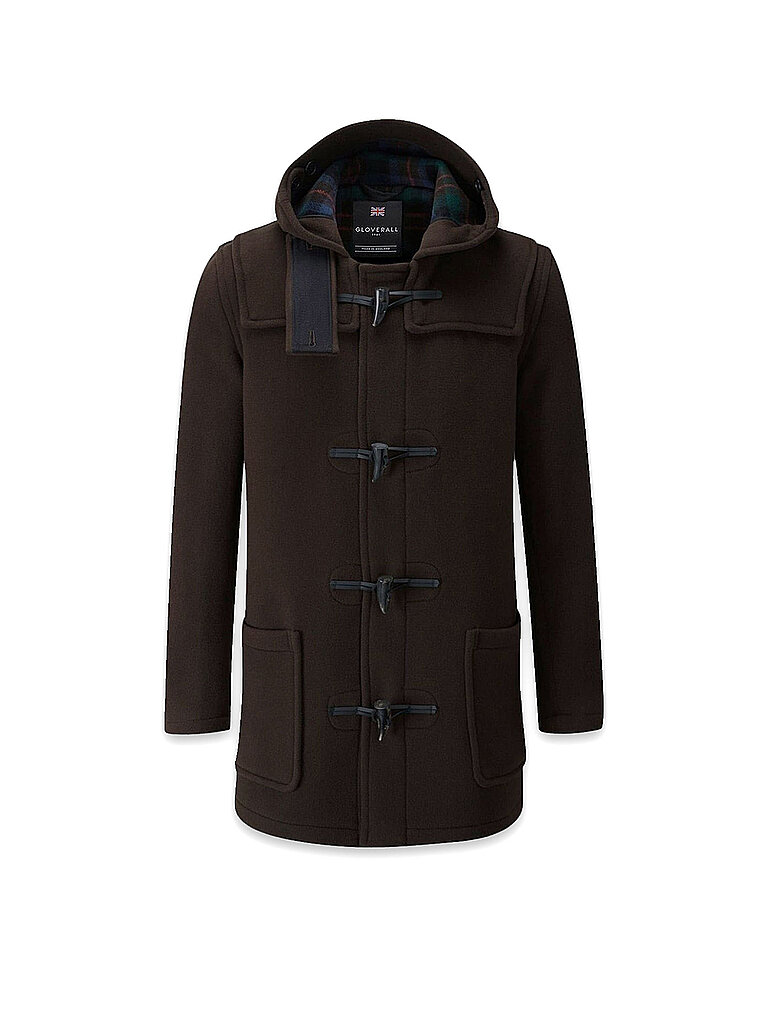 GLOVERALL Dufflecoat MID MORRIS braun | M