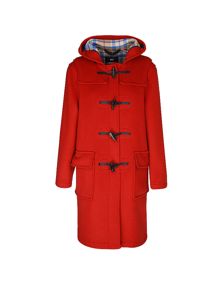 GLOVERALL Dufflecoat MORRIS rot | XXL