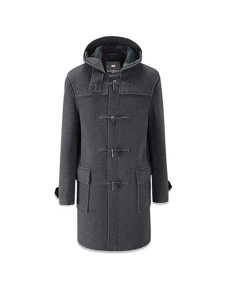GLOVERALL | Dufflecoat MORRIS | grau