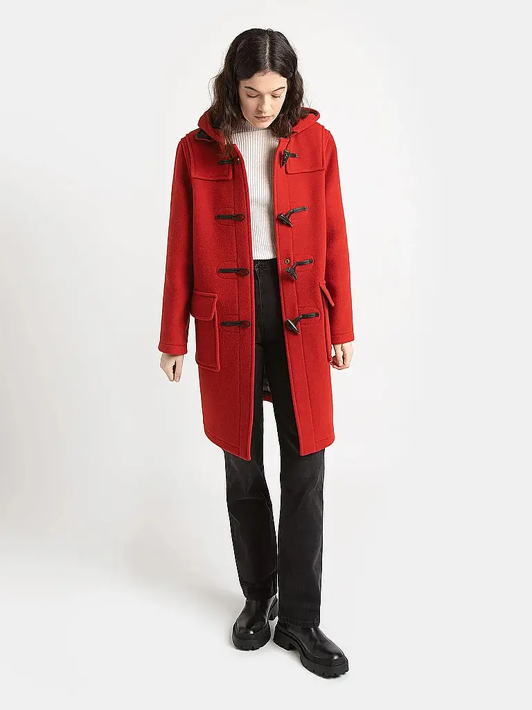 GLOVERALL | Dufflecoat MORRIS | rot