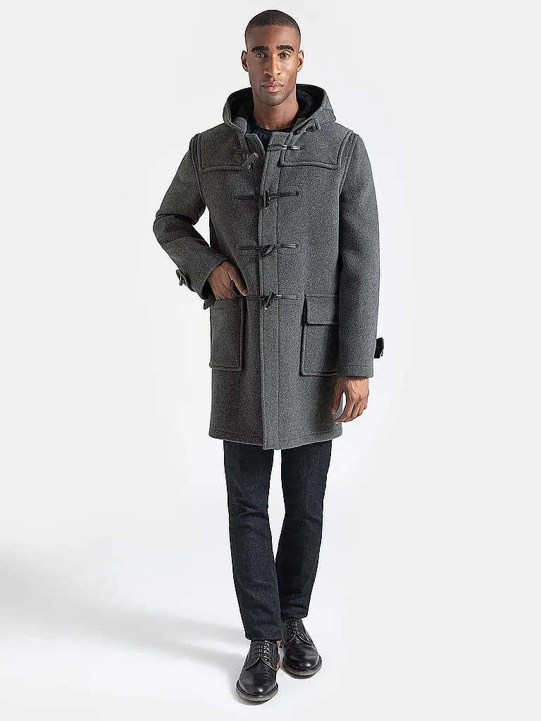 GLOVERALL | Dufflecoat MORRIS | grau