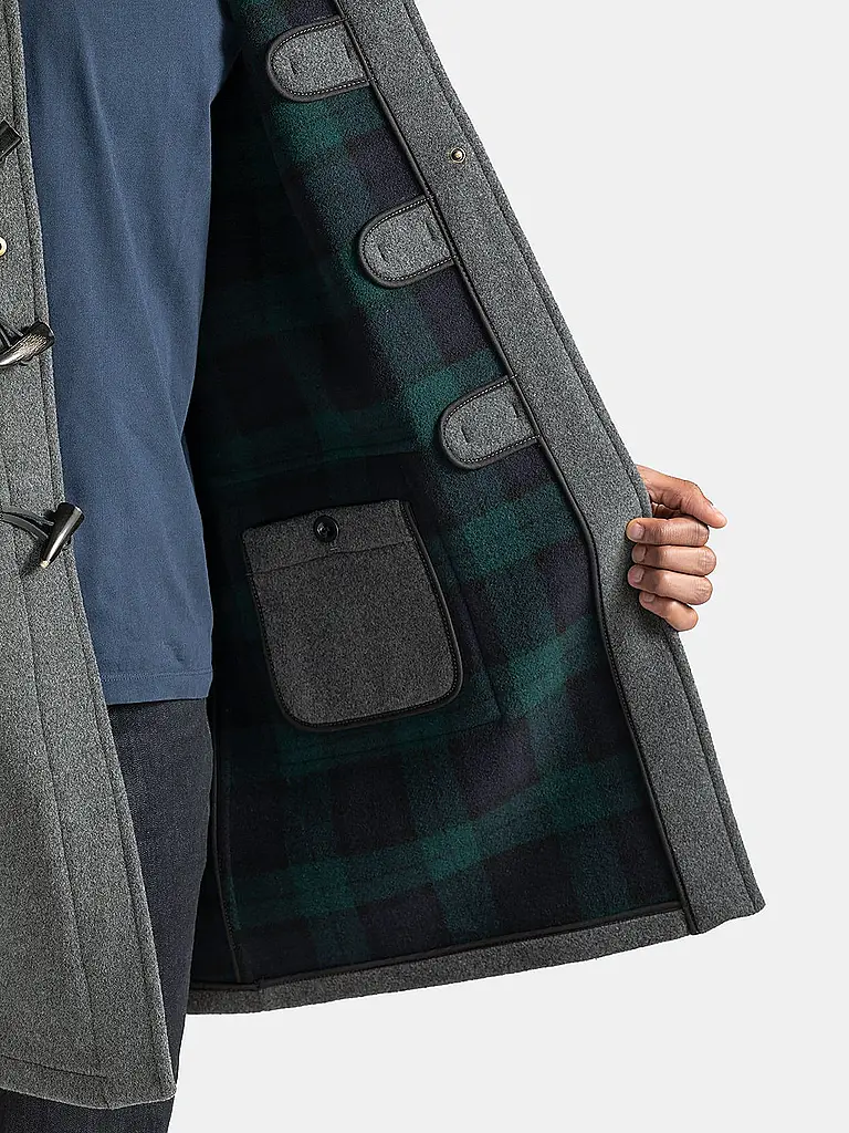 GLOVERALL | Dufflecoat MORRIS | grau