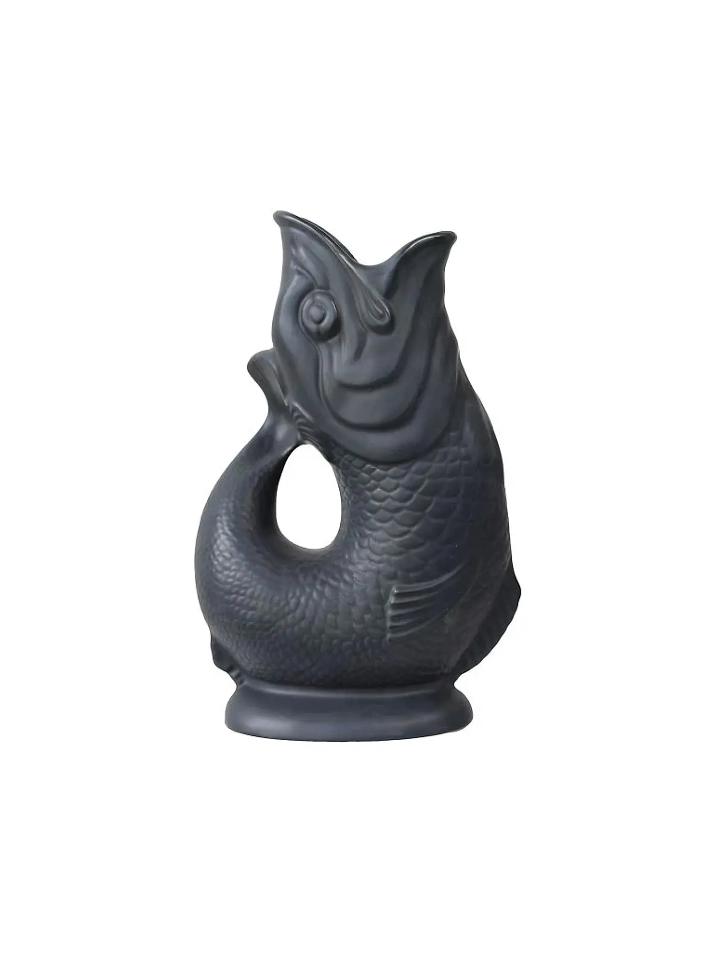 GLUCKIGLUCK | Karaffe 1,2l Matt Black XL  | schwarz