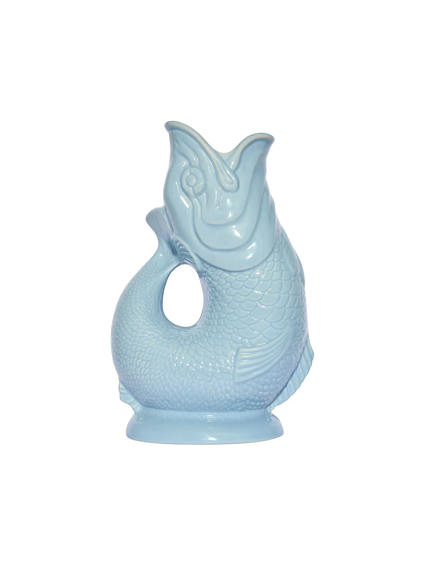 GLUCKIGLUCK | Karaffe 1,2l Turquoise XL  | hellblau