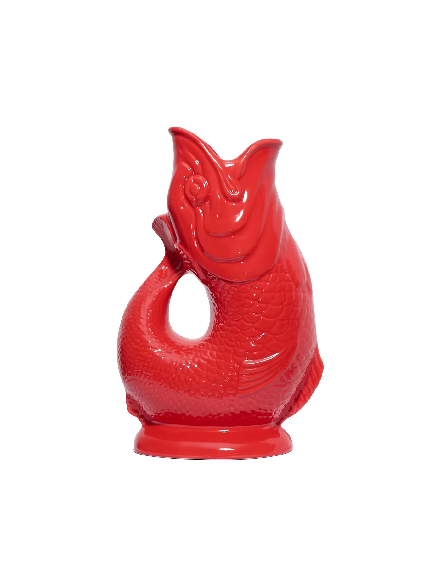 GLUCKIGLUCK | Karaffe 1,2l Turquoise XL  | rot