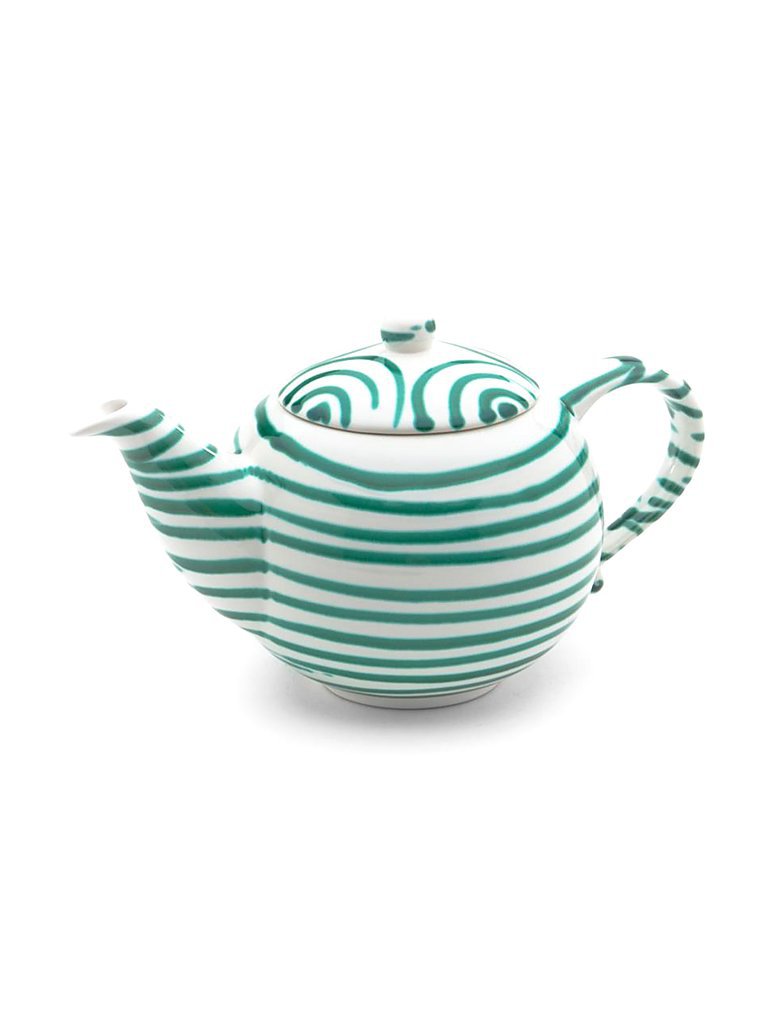 GMUNDNER KERAMIK Tetera lisa Verde Flameado 1,5 l verde