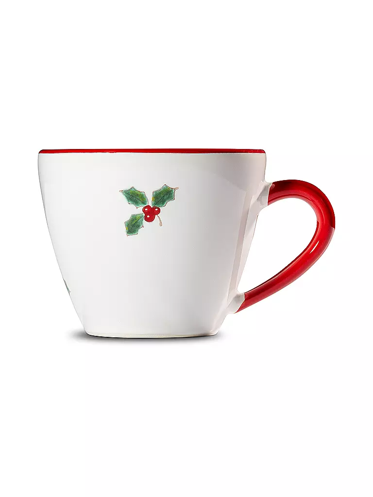 GMUNDNER KERAMIK | Kaffeetasse Gourmet 0,20l Winterbeere | rot