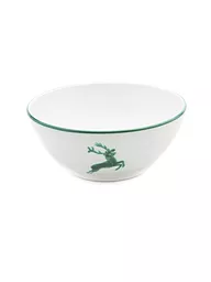 GMUNDNER KERAMIK | Schüssel rund  "Grüner Hirsch" 20cm | Grün