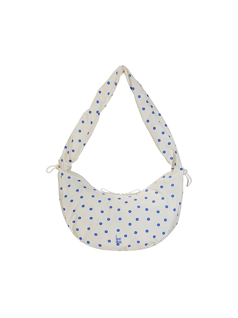 GOT BAG Tasche - Umhängetasche MOON BAG RUFFLE DOT creme