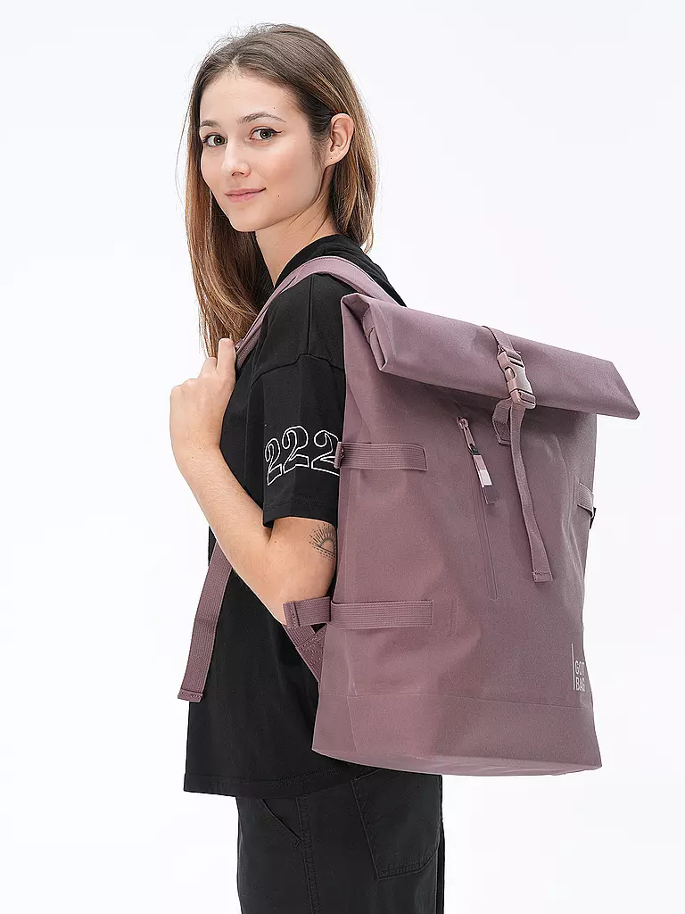 GOT BAG | Rucksack ROLLTOP 1.0 MONOCHROME | lila