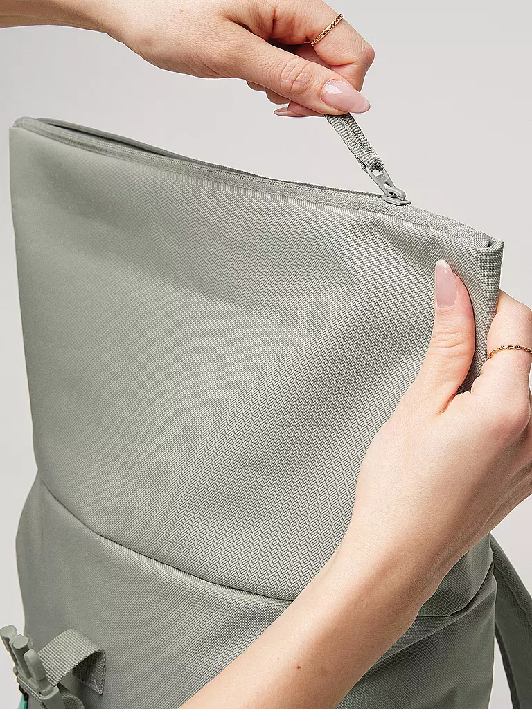 GOT BAG | Rucksack ROLLTOP EASY SMALL | hellgrau