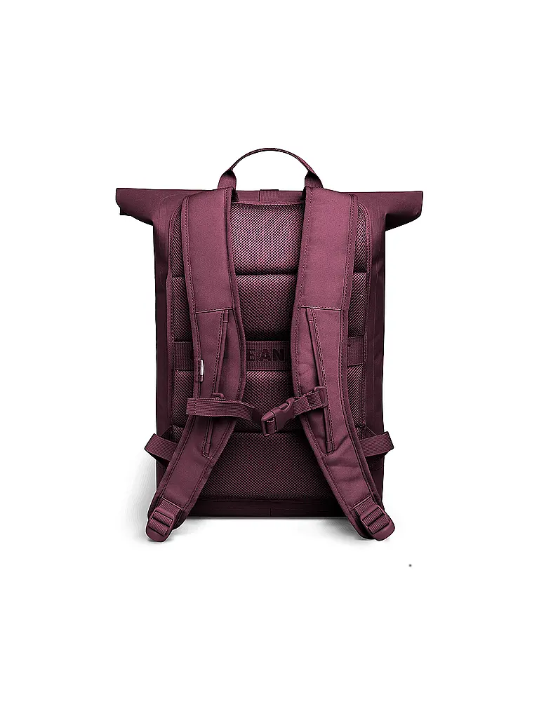 GOT BAG | Rucksack ROLLTOP LITE 2.0 MONOCHROME | Dunkelrot