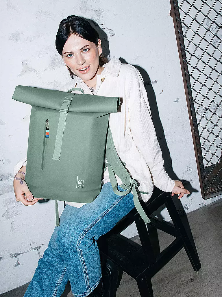 GOT BAG | Rucksack ROLLTOP LITE | mint