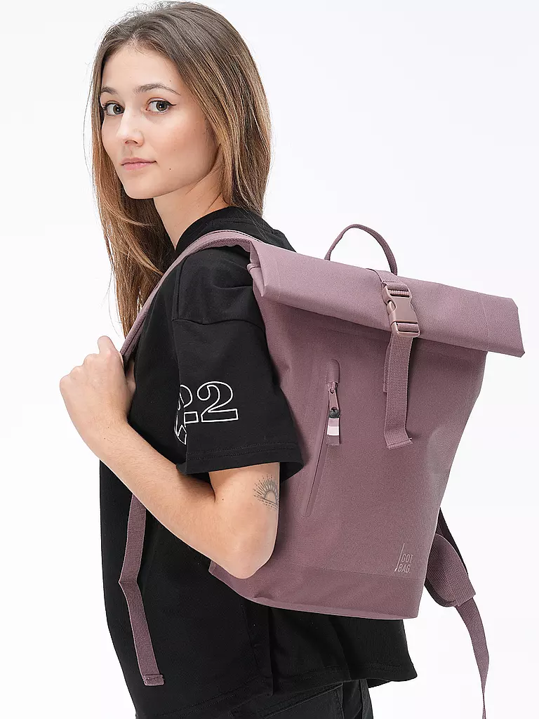 GOT BAG | Rucksack ROLLTOP Small | beere