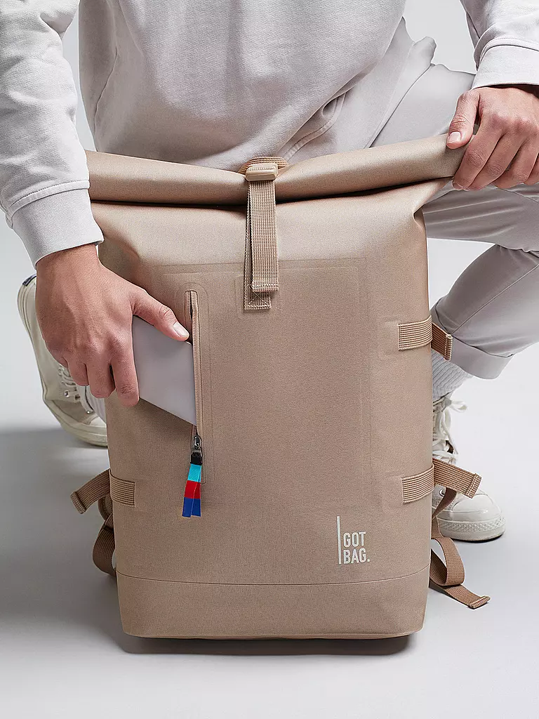 GOT BAG | Rucksack ROLLTOP | beige