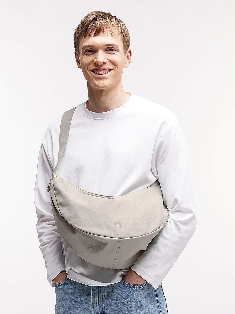 GOT BAG | Tasche - Umhängetasche MOON BAG Large | Hellbraun