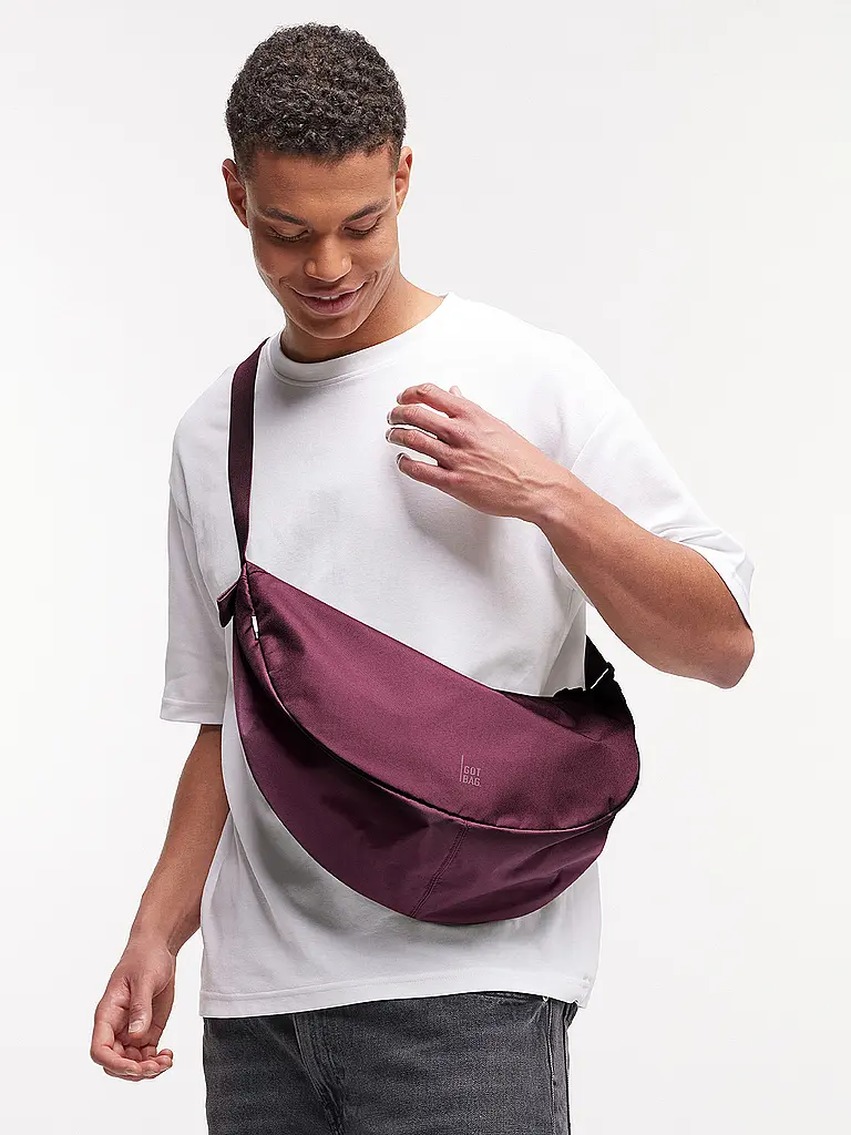 GOT BAG | Tasche - Umhängetasche MOON BAG Large | Dunkelrot