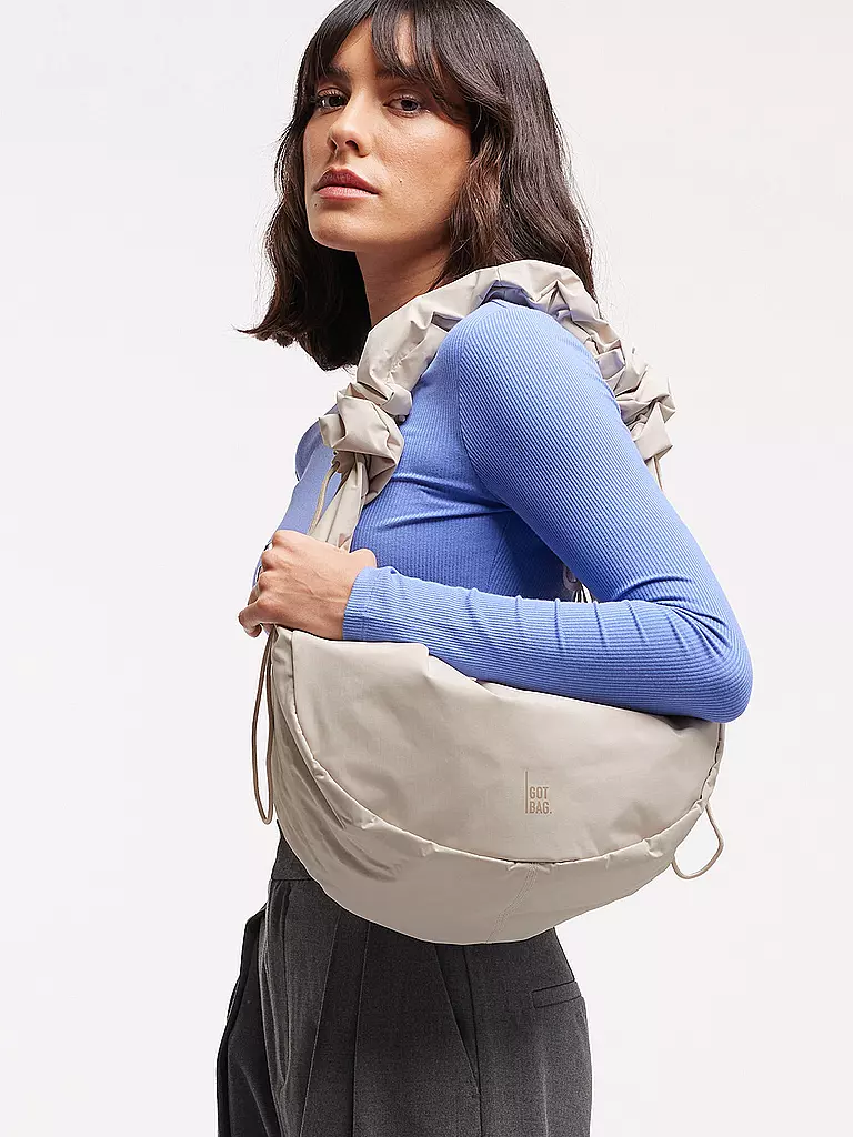 GOT BAG | Tasche - Umhängetasche MOON BAG RUFFLE | hellbraun