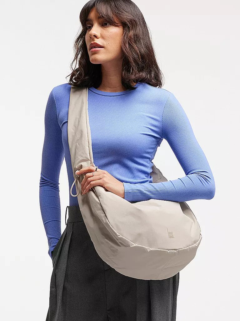 GOT BAG | Tasche - Umhängetasche MOON BAG RUFFLE | hellbraun
