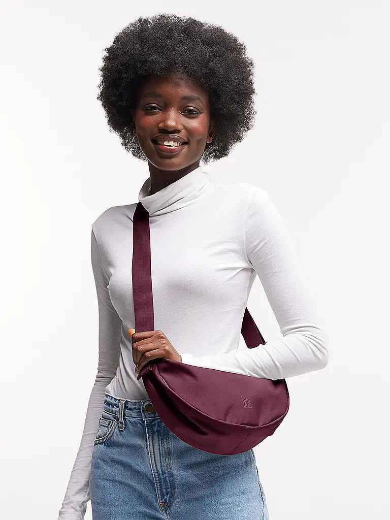 GOT BAG | Tasche - Umhängetasche MOON BAG Small | Dunkelrot