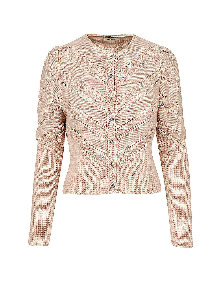 GOTTSEIDANK Trachten Strickjacke OPHELIA beige | L