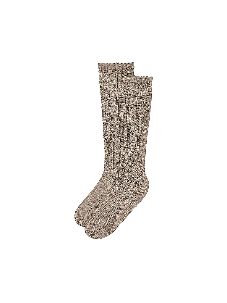 GOTTSEIDANK Trachtenstrümpfe LOISACH beige | 40-42