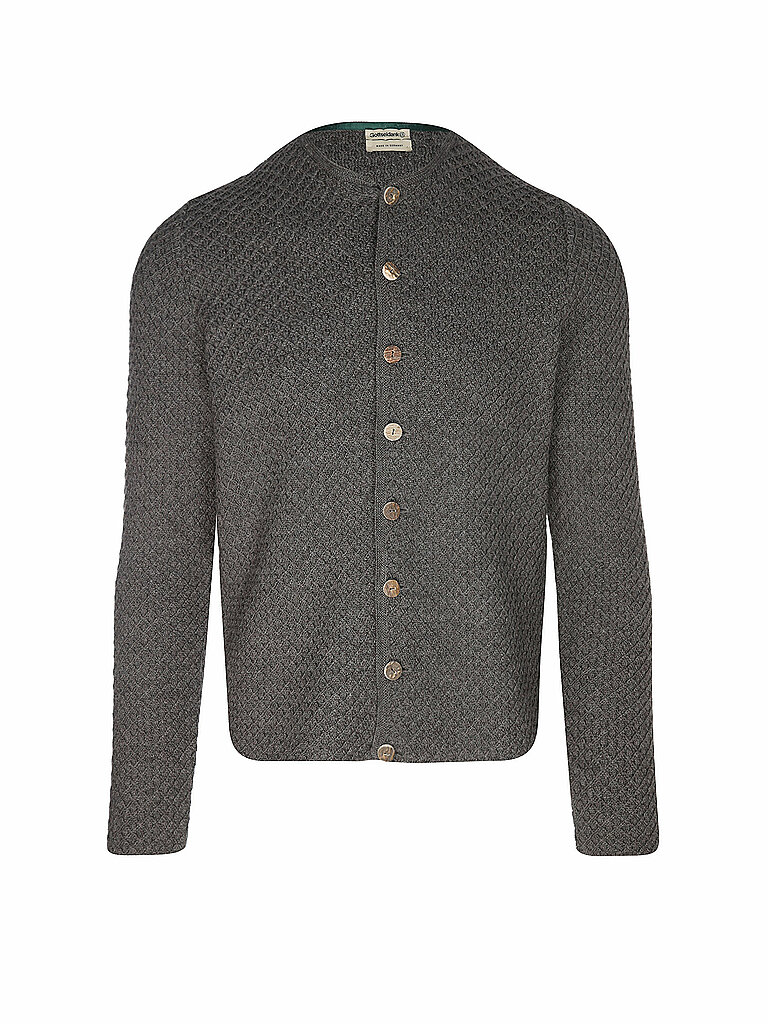Gottseidank Trachtenstrickjacke Xaver | S Grau