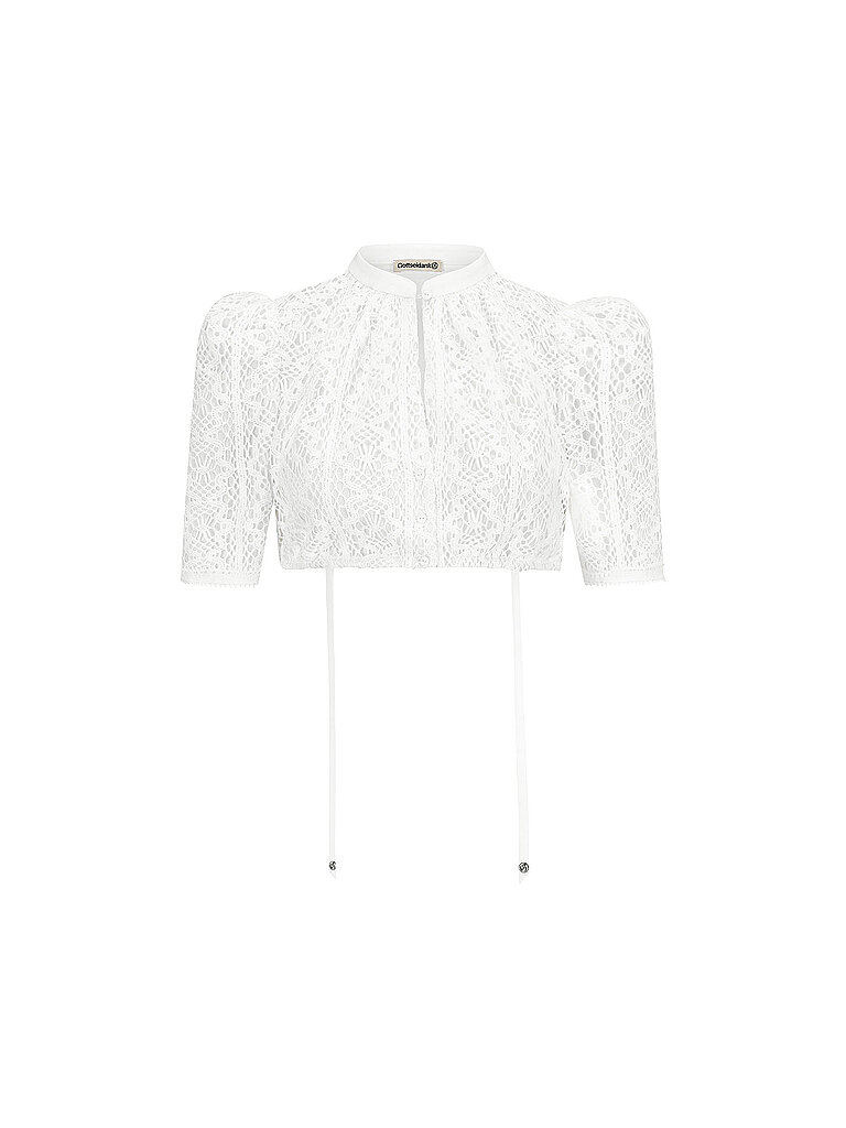 GOTTSEIDANK Dirndlbluse MAVA weiss | 36